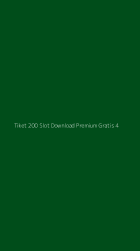 Tampilan Antarmuka Aplikasi Tiket 200 Slot Download Premium Gratis - 4