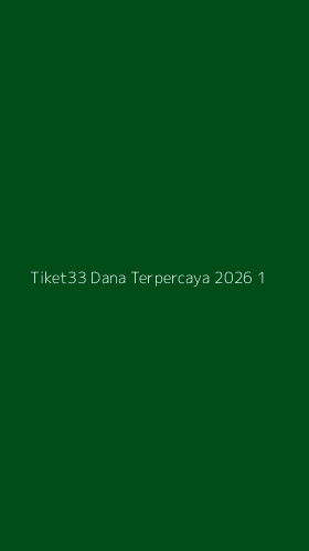 Tampilan Antarmuka Aplikasi Tiket33 Dana Terpercaya 2026 - 1
