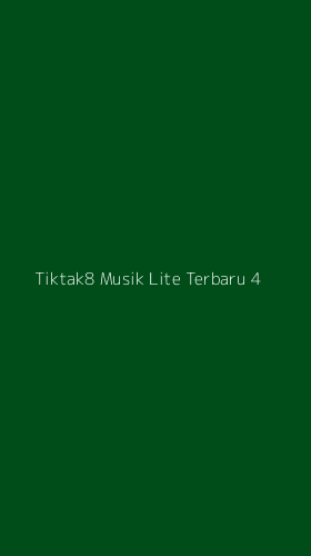 Tampilan Antarmuka Aplikasi Tiktak8 Musik Lite Terbaru - 4