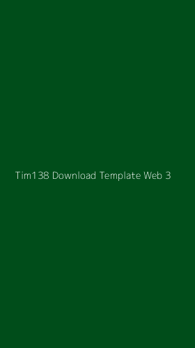 Tampilan Antarmuka Aplikasi Tim138 Download Template Web - 3