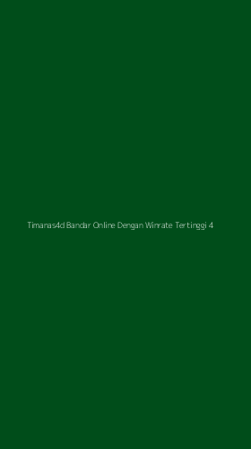 Tampilan Antarmuka Aplikasi Timanas4d Bandar Online Dengan Winrate Tertinggi - 4