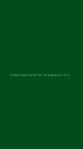 Tampilan Antarmuka Aplikasi Titikbet Data Sgp Hk Sdy Terlengkap Hari Ini - 3