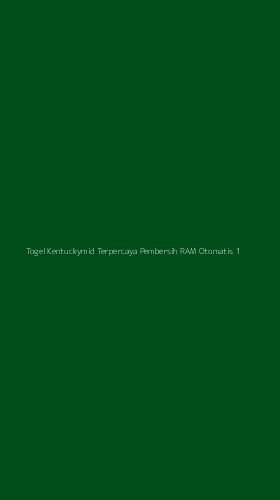 Tampilan Antarmuka Aplikasi Togel Kentuckymid Terpercaya Pembersih Ram Otomatis - 1