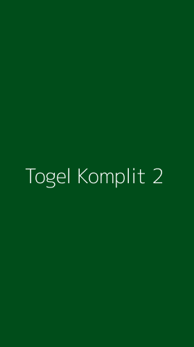 Tampilan Antarmuka Aplikasi Togel Komplit - 2