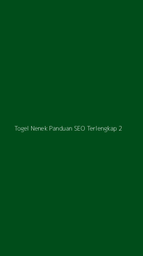 Tampilan Antarmuka Aplikasi Togel Nenek Panduan Seo Terlengkap - 2