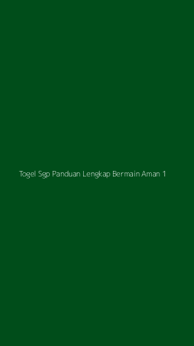 Tampilan Antarmuka Aplikasi Togel Sgp Panduan Lengkap Bermain Aman - 1