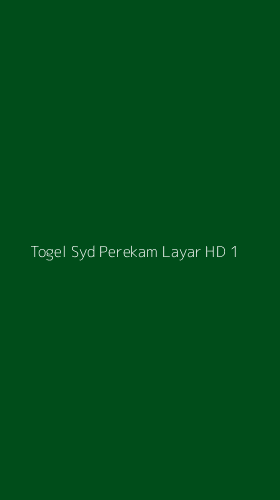 Tampilan Antarmuka Aplikasi Togel Syd Perekam Layar Hd - 1