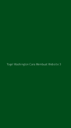 Tampilan Antarmuka Aplikasi Togel Washington Cara Membuat Website - 3