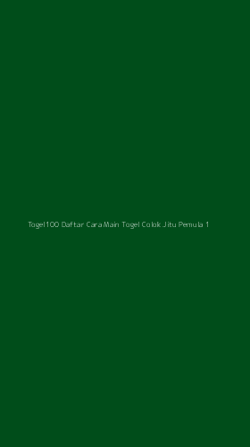 Tampilan Antarmuka Aplikasi Togel100 Daftar Cara Main Togel Colok Jitu Pemula - 1