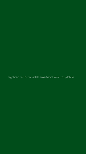 Tampilan Antarmuka Aplikasi Togel2win Daftar Portal Informasi Game Online Terupdate - 4
