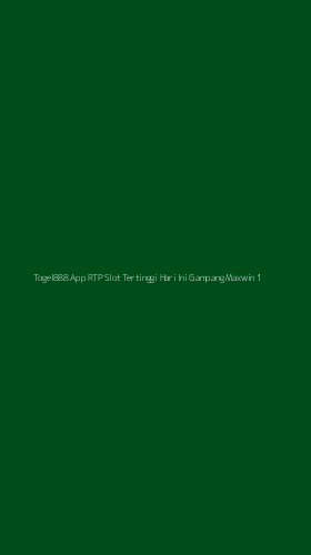 Tampilan Antarmuka Aplikasi Togel888 App Rtp Slot Tertinggi Hari Ini Gampang Maxwin - 1