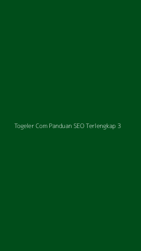 Tampilan Antarmuka Aplikasi Togeler Com Panduan Seo Terlengkap - 3