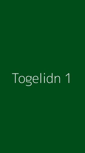 Tampilan Antarmuka Aplikasi Togelidn - 1