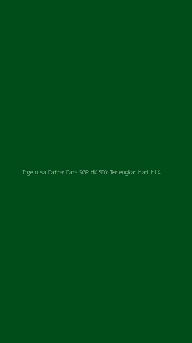 Tampilan Antarmuka Aplikasi Togelnusa Daftar Data Sgp Hk Sdy Terlengkap Hari Ini - 4