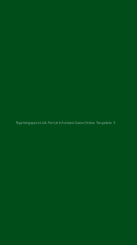 Tampilan Antarmuka Aplikasi Togelsingapora Link Portal Informasi Game Online Terupdate - 3