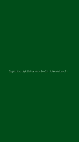 Tampilan Antarmuka Aplikasi Togeltoto4d Apk Daftar Akun Pro Slot Internasional - 1