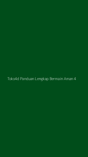 Tampilan Antarmuka Aplikasi Toko4d Panduan Lengkap Bermain Aman - 4