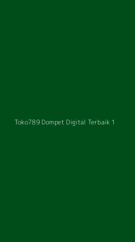 Tampilan Antarmuka Aplikasi Toko789 Dompet Digital Terbaik - 1