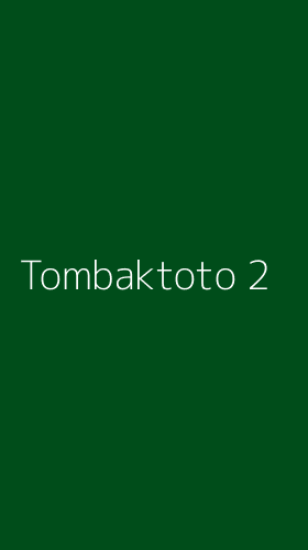 Tampilan Antarmuka Aplikasi Tombaktoto - 2