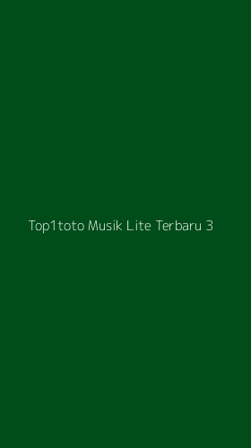 Tampilan Antarmuka Aplikasi Top1toto Musik Lite Terbaru - 3