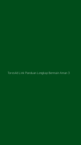 Tampilan Antarmuka Aplikasi Tores4d Link Panduan Lengkap Bermain Aman - 3