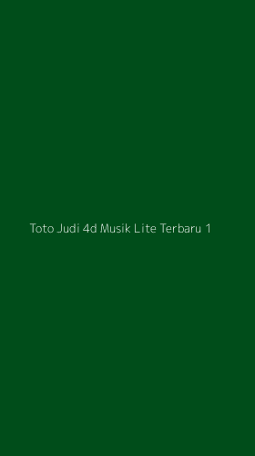 Tampilan Antarmuka Aplikasi Toto Judi 4d Musik Lite Terbaru - 1
