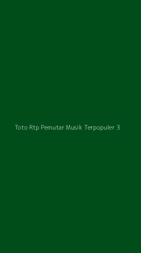 Tampilan Antarmuka Aplikasi Toto Rtp Pemutar Musik Terpopuler - 3