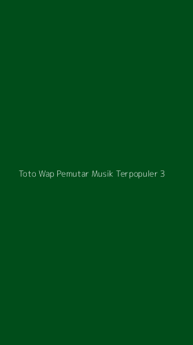 Tampilan Antarmuka Aplikasi Toto Wap Pemutar Musik Terpopuler - 3
