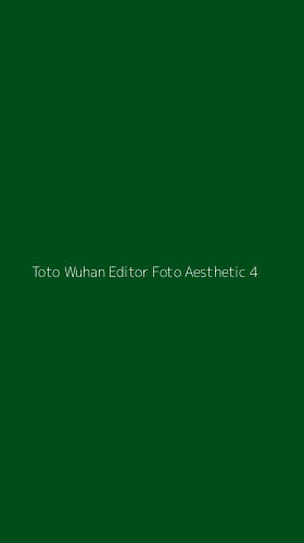 Tampilan Antarmuka Aplikasi Toto Wuhan Editor Foto Aesthetic - 4