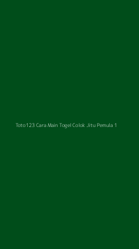 Tampilan Antarmuka Aplikasi Toto123 Cara Main Togel Colok Jitu Pemula - 1