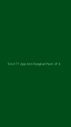 Tampilan Antarmuka Aplikasi Toto171 App Anti Rungkad Pasti Jp - 4