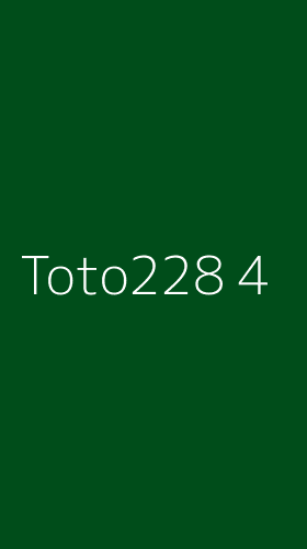 Tampilan Antarmuka Aplikasi Toto228 - 4
