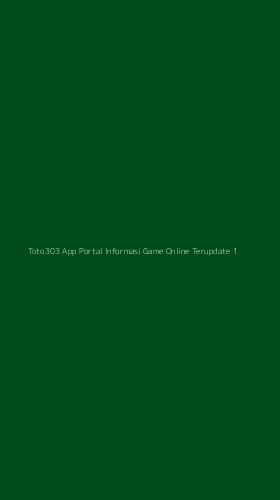 Tampilan Antarmuka Aplikasi Toto303 App Portal Informasi Game Online Terupdate - 1