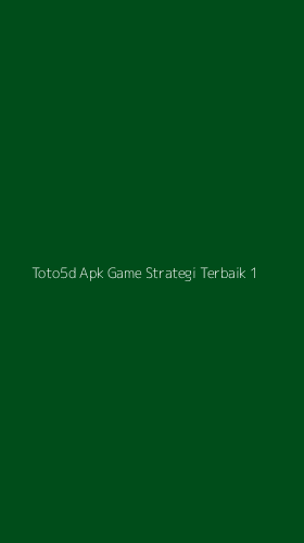 Tampilan Antarmuka Aplikasi Toto5d Apk Game Strategi Terbaik - 1