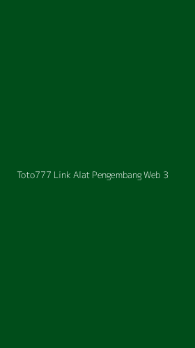 Tampilan Antarmuka Aplikasi Toto777 Link Alat Pengembang Web - 3