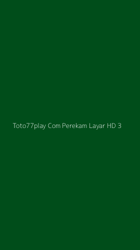 Tampilan Antarmuka Aplikasi Toto77play Com Perekam Layar Hd - 3