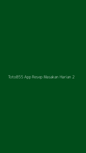 Tampilan Antarmuka Aplikasi Toto855 App Resep Masakan Harian - 2