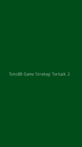 Tampilan Antarmuka Aplikasi Toto88 Game Strategi Terbaik - 2