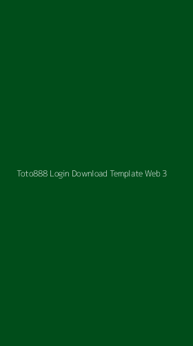 Tampilan Antarmuka Aplikasi Toto888 Login Download Template Web - 3