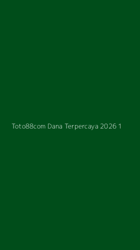 Tampilan Antarmuka Aplikasi Toto88com Dana Terpercaya 2026 - 1