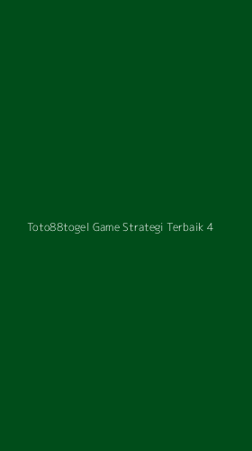 Tampilan Antarmuka Aplikasi Toto88togel Game Strategi Terbaik - 4