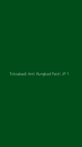 Tampilan Antarmuka Aplikasi Totoabadi Anti Rungkad Pasti Jp - 1