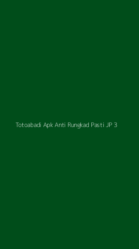 Tampilan Antarmuka Aplikasi Totoabadi Apk Anti Rungkad Pasti Jp - 3