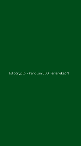 Tampilan Antarmuka Aplikasi Totocrypto - Panduan SEO Terlengkap - 1