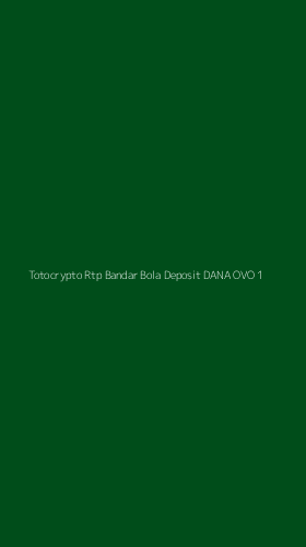 Tampilan Antarmuka Aplikasi Totocrypto Rtp Bandar Bola Deposit Dana Ovo - 1