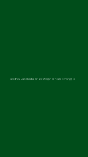 Tampilan Antarmuka Aplikasi Totodraw Com Bandar Online Dengan Winrate Tertinggi - 4