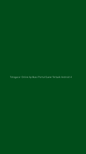 Tampilan Antarmuka Aplikasi Totogacor Online Aplikasi Portal Game Terbaik Android - 4