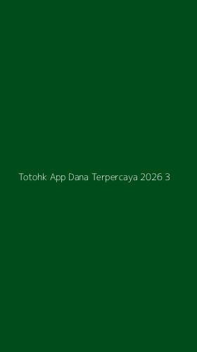 Tampilan Antarmuka Aplikasi Totohk App Dana Terpercaya 2026 - 3