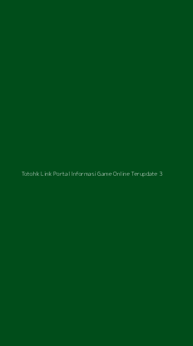 Tampilan Antarmuka Aplikasi Totohk Link Portal Informasi Game Online Terupdate - 3