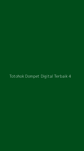 Tampilan Antarmuka Aplikasi Totohok Dompet Digital Terbaik - 4